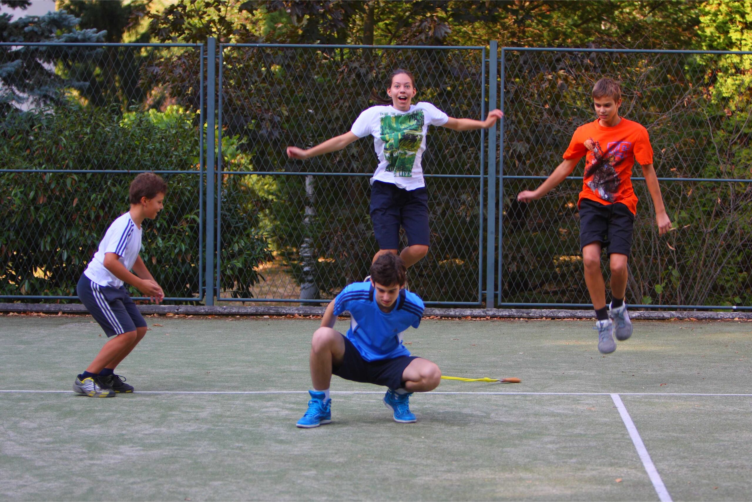 Young athletes coordination training